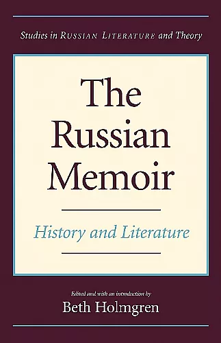 The Russian Memoir cover