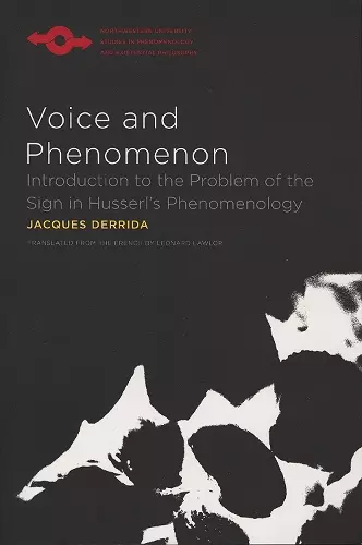 Voice and Phenomenon cover