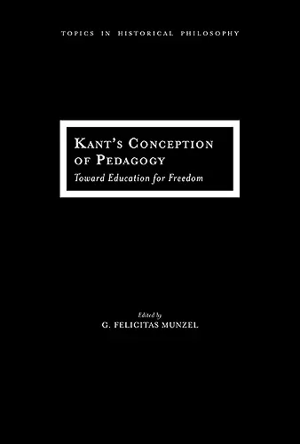 Kant's Conception of Pedagogy cover