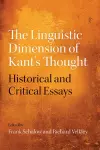The Linguistic Dimension of Kant's Thought cover