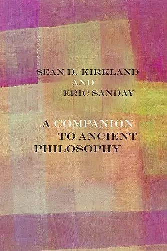 A Companion to Ancient Philosophy cover