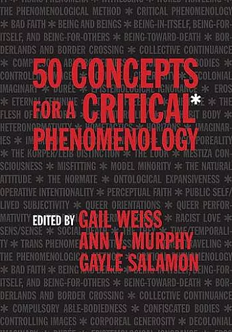 50 Concepts for a Critical Phenomenology cover