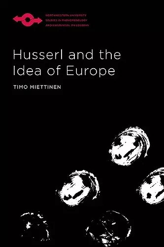 Husserl and the Idea of Europe cover
