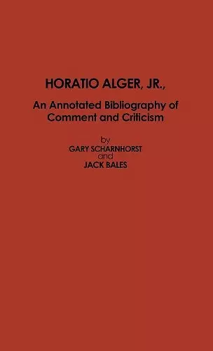 Horatio Alger, Jr. cover