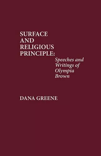 Suffrage and Religious Principle cover