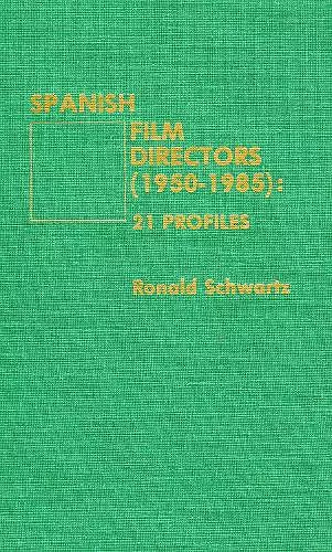 Spanish Film Directors (1950-1985) cover