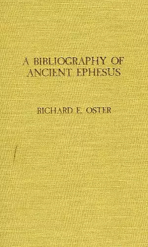 Bibliography of Ancient Ephesus cover