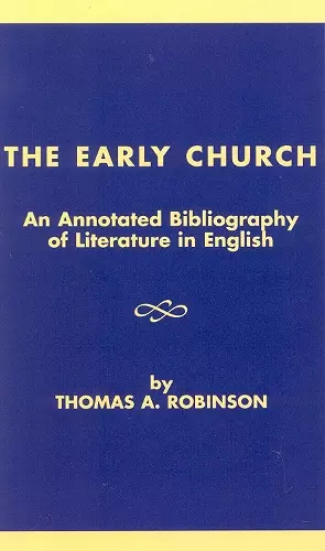 The Early Church cover