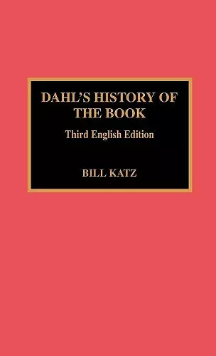 Dahl's History of the Book cover