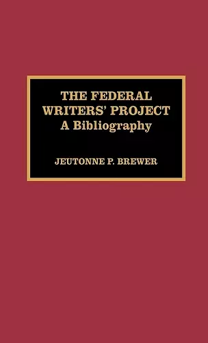 The Federal Writers' Project cover