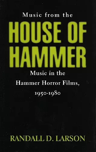 Music from the House of Hammer cover