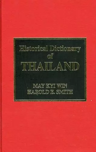 Historical Dictionary of Thailand cover