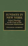 Sundays in New York cover