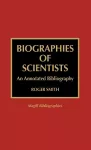 Biographies of Scientists cover
