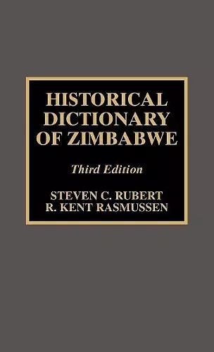 Historical Dictionary of Zimbabwe cover