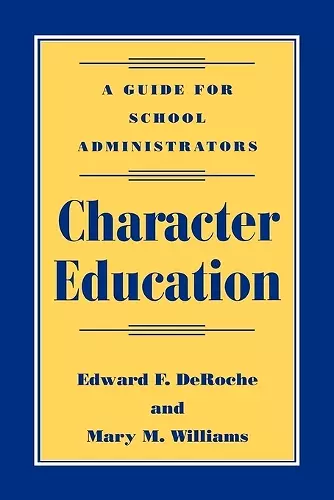 Character Education cover