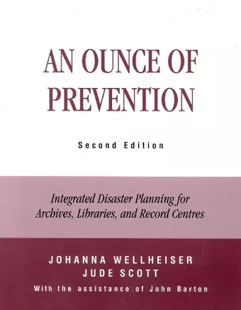 An Ounce of Prevention cover