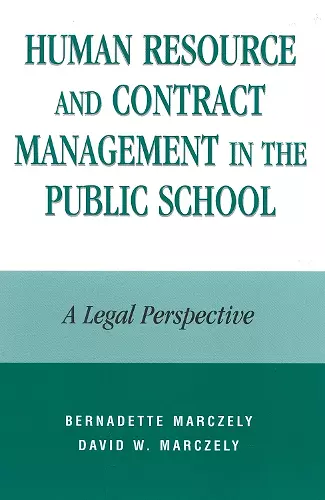 Human Resource and Contract Management in the Public School cover