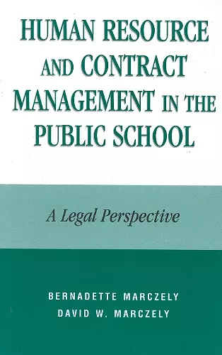 Human Resource and Contract Management in the Public School cover