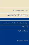 Handbook of the American Frontier, The Great Plains cover