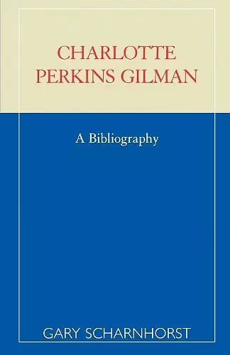 Charlotte Perkins Gilman cover