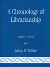 A Chronology of Librarianship, 1960-2000 cover