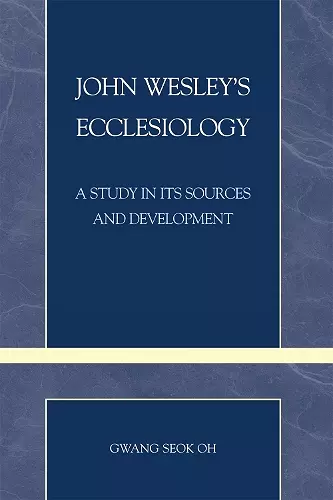 John Wesley's Ecclesiology cover