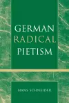 German Radical Pietism cover