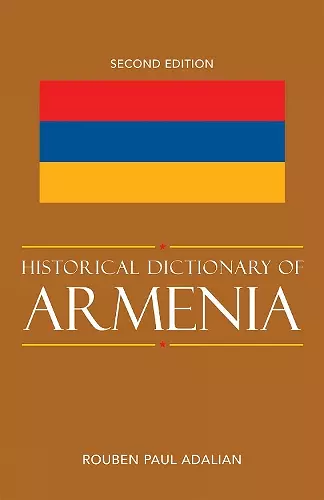 Historical Dictionary of Armenia cover