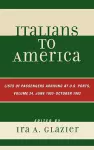 Italians to America, June 1903 - October 1903 cover