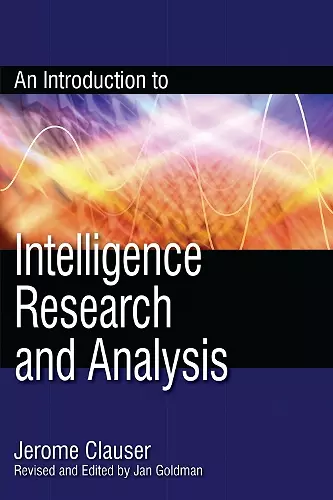 An Introduction to Intelligence Research and Analysis cover