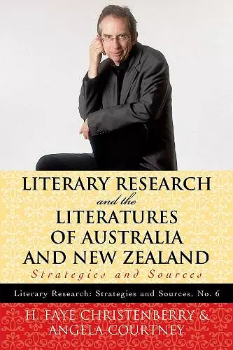 Literary Research and the Literatures of Australia and New Zealand cover