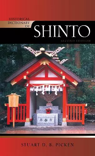 Historical Dictionary of Shinto cover