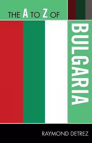 The A to Z of Bulgaria cover