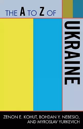 The A to Z of Ukraine cover