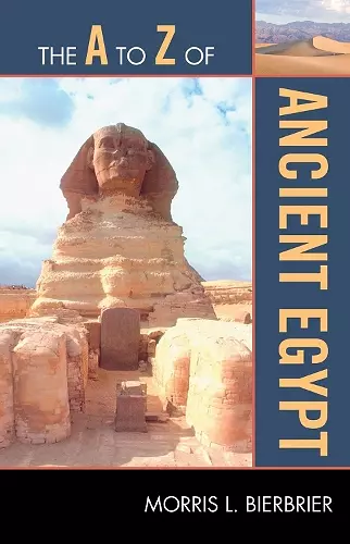 The A to Z of Ancient Egypt cover