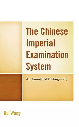 The Chinese Imperial Examination System cover