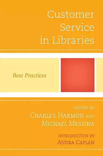 Customer Service in Libraries cover