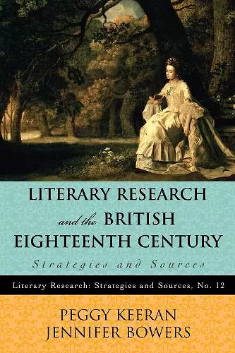 Literary Research and the British Eighteenth Century cover