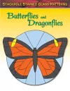 Stained Glass Patterns: Butterflies and Dragonflies cover