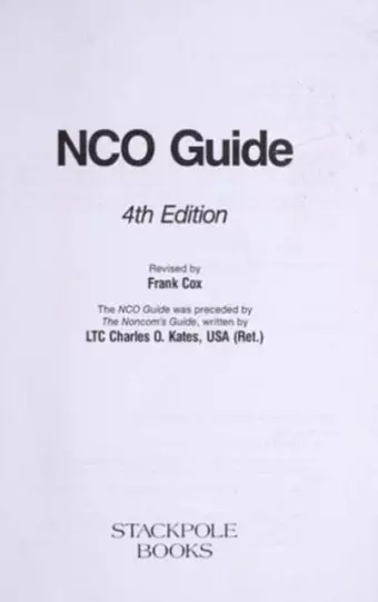 NCO Guide cover