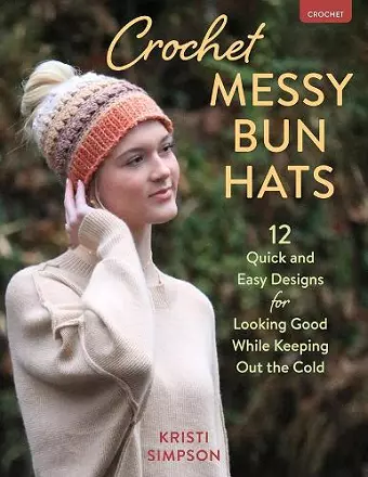 Crochet Messy Bun Hats cover