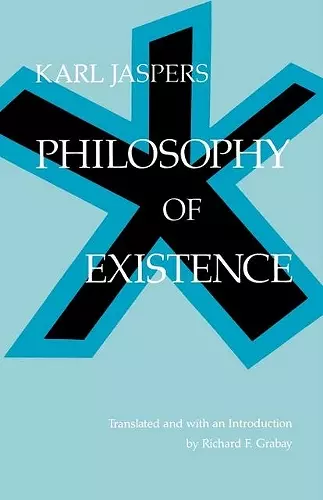 Philosophy of Existence cover