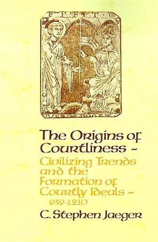 The Origins of Courtliness cover