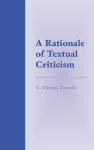 A Rationale of Textual Criticism cover