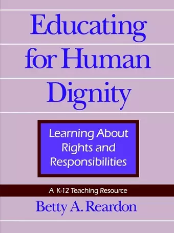 Educating for Human Dignity cover