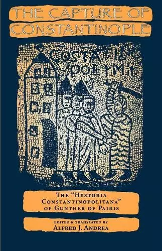 The Capture of Constantinople cover