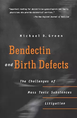 Bendectin and Birth Defects cover