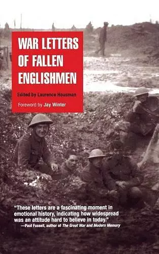 War Letters of Fallen Englishmen cover