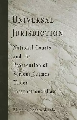 Universal Jurisdiction cover